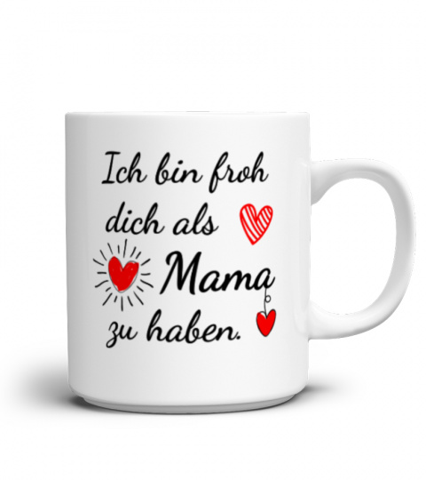 Personalisierte Tasse Mama - Muttertag