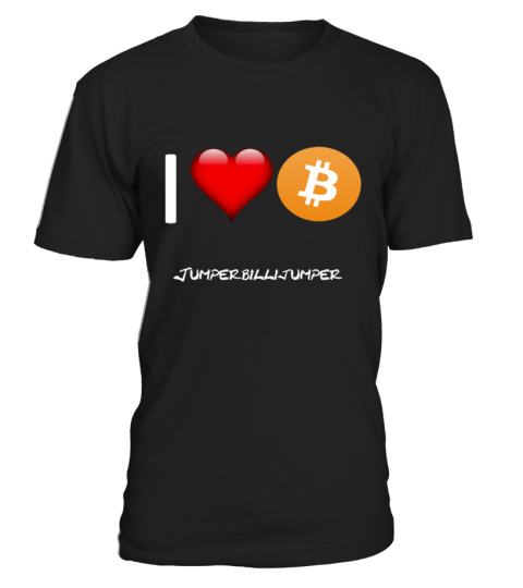 I love Bitcoin T-Shirt 