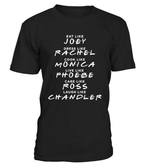 Friends T-shirt- Eat like JOEY