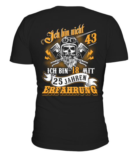 Ich bin nicht 43 tshirt-tee