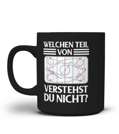 Eishockey Tasse Lustig Welchen Teil Geschenk