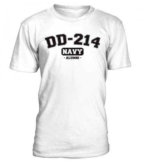 DD-214 US Navy Alumni T-Shirt