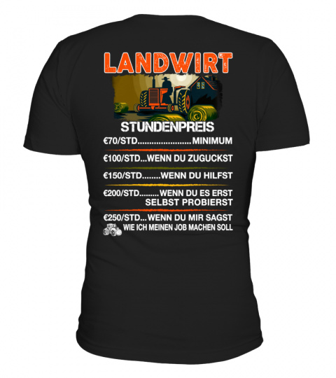 LANDWIRT STUNDENPREIS