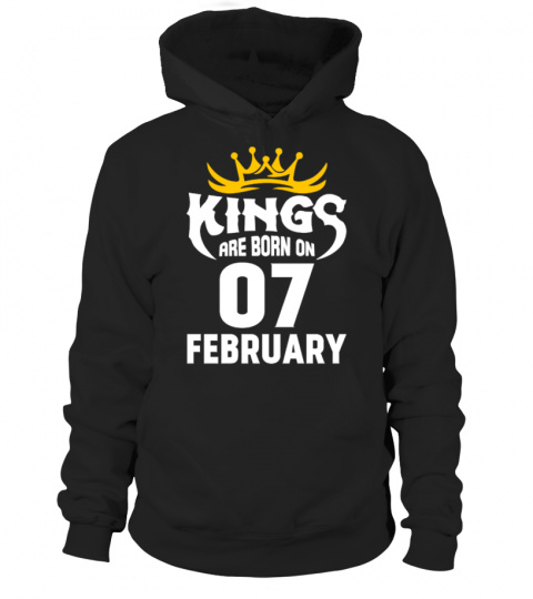 KINGS ARE BORN ON 07 FEBRUARY