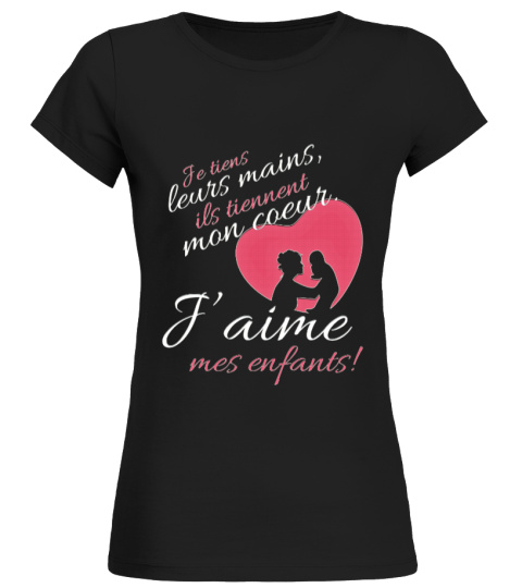 T-shirt - J'aime Mes Enfants, pour toutes les mamans