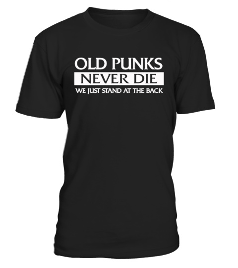 Old Punks Never Die Limited Edition Tee
