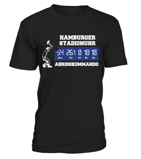 Hamburger  Stadionuhr - Abrisskommando