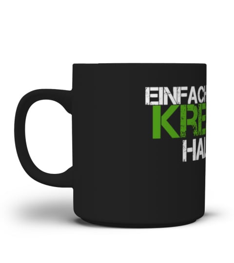 Einfach mal die Kresse halten Tasse