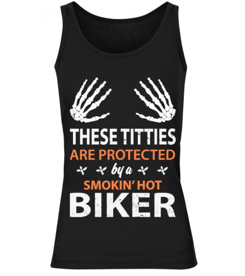 These Titties Protected By Hot Biker