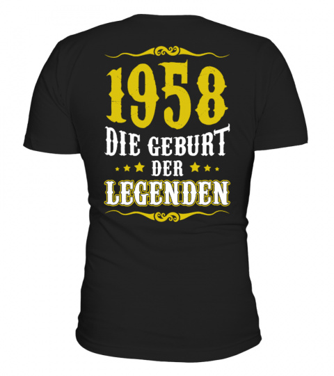 1958 Geburtsjahr Legenden Deutsche Deutschland