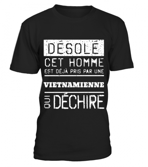 T-shirt Désolé Vietnamienne