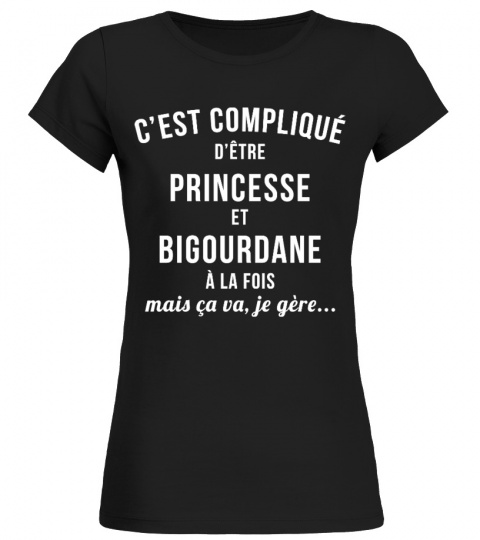 T-shirt Princesse - Bigourdane