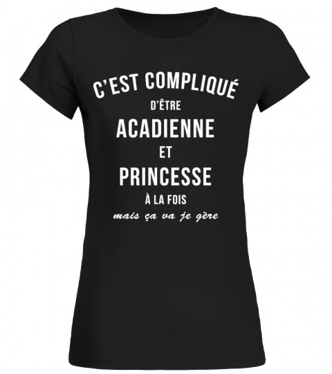 T-shirt - Acadienne - Princesse