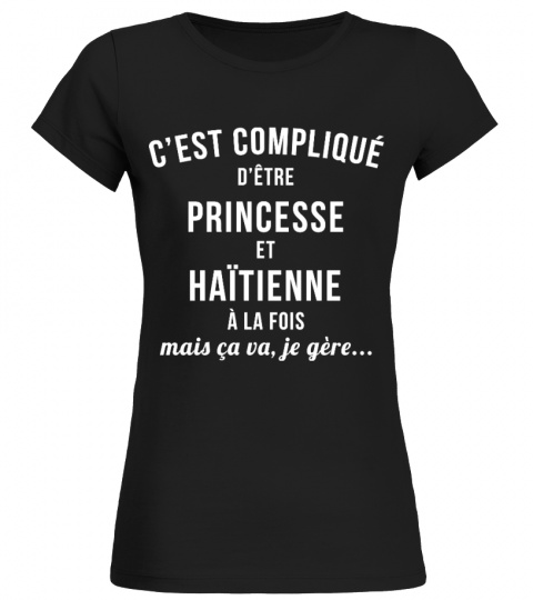 T-shirt Princesse - Haïtienne