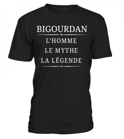 T-shirt - Bigourdan mythe