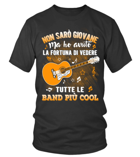 NON SARÒ GIOVANE MA HO AVUTO CHITARRA