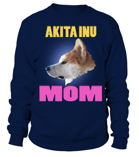 Akita inu dog mom low poly design lt8y90id