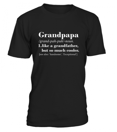 Grandpapa Grandfather Black