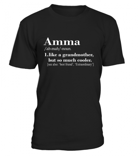 Amma Grandmother Black