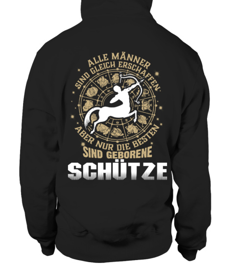 ALLE MANNER WERDEN GLEICH ABER NER DIE BESTEN SIND GEBOREN SCHUTZE T-SHIRT