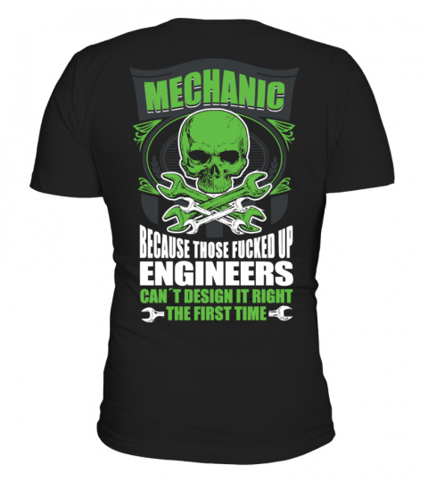 "Mechanic" | Top Design - Front & Backprint
