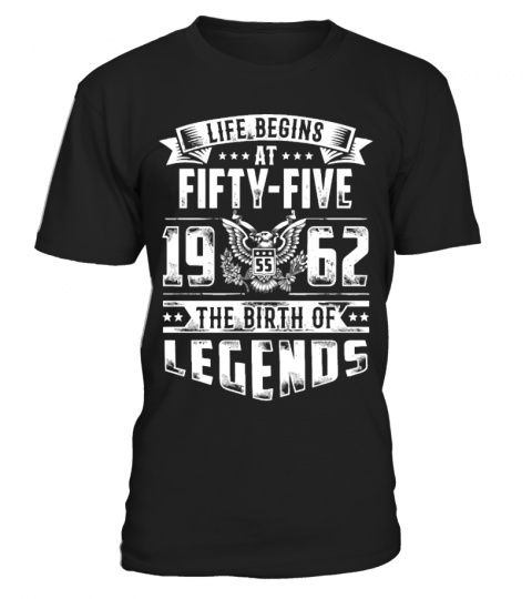Life Begins at Fifty Five Legends 1962