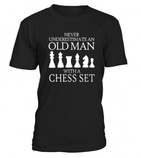 Limited Edition - Old Man with Chess