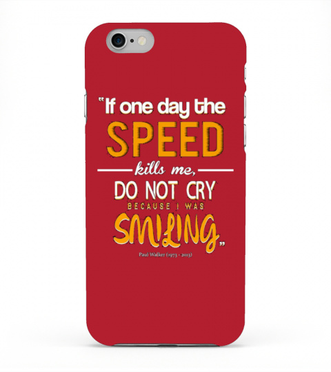 if one day the speed kills me phone case