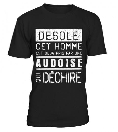T-shirt Désolé Audoise