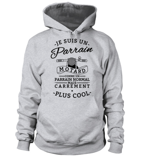 tee shirt homme je suis un parrain motard comme un parrain normal