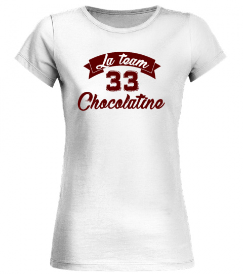 T-shirt Team Chocolatine 33 (Femmes, hommes & enfants)