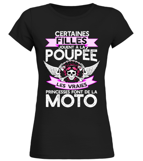 ✪ Les princesses moto t-shirt humour moto ✪