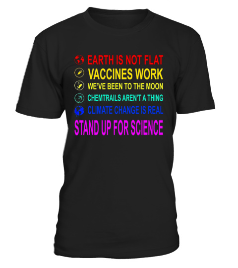 STAND UP FOR SCIENCE SHIRT