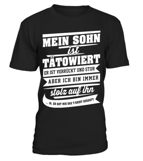 Sohn tatowiert