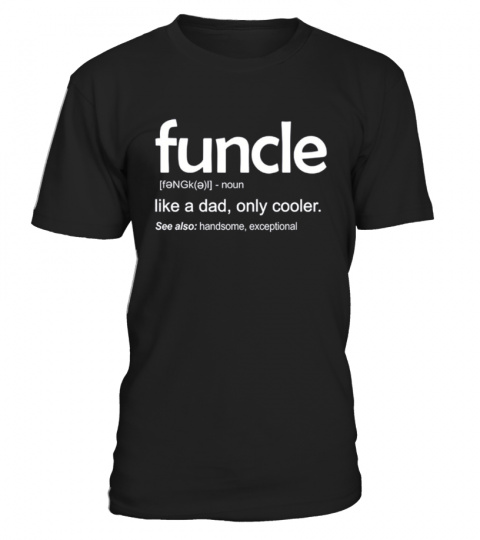 Mens Mens Funcle Definition T-shirt