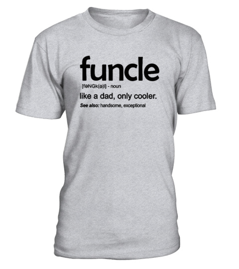 Mens Mens Funcle Definition T-shirt
