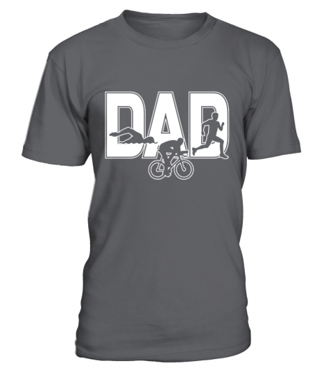 Father's Day Triathlon Dad Best Shirt