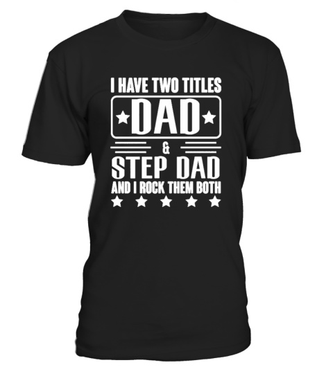 World's Best Step Dad Father's Day Shirt
