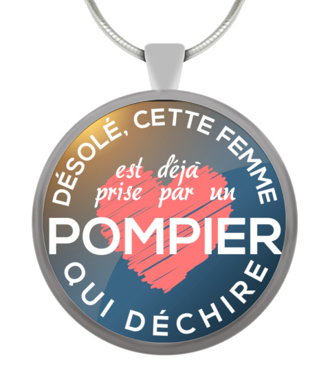 Collier "Pompier Qui Déchire"