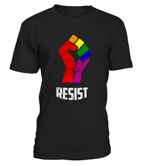 Resist Flag National Pride March T-Shirt