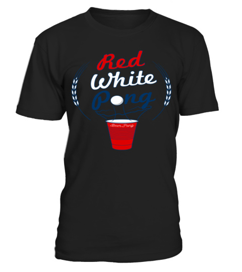 Beer Pong Usa T Shirt By Dreamshirts Des