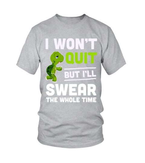 I won't quit