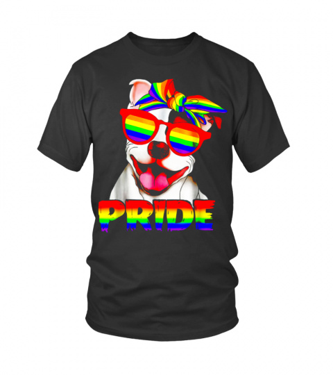 Pit Bull Gay Pride Shirt- Gay Lesbian Bi Pride 2018 Shirt