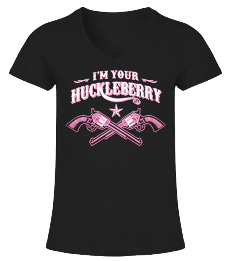WOMEN'S PINK I'M YOUR HUCKLEBERRY