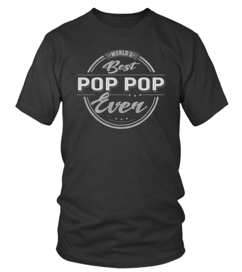 World's Best Pop Pop Grandpa Gifts Shirt