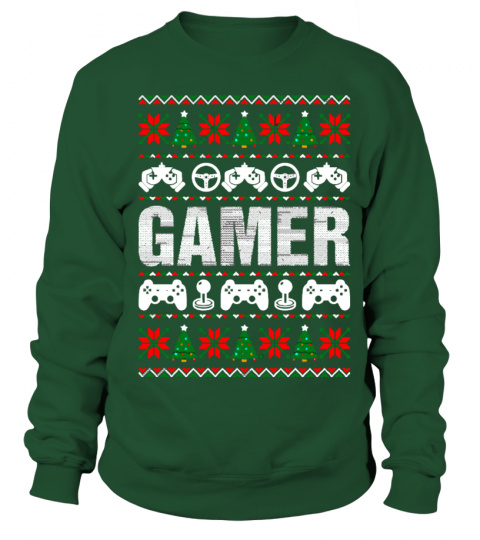 Gamer ugly christmas sweater