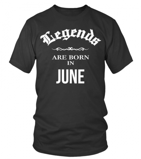 Birthday Legends are born in June