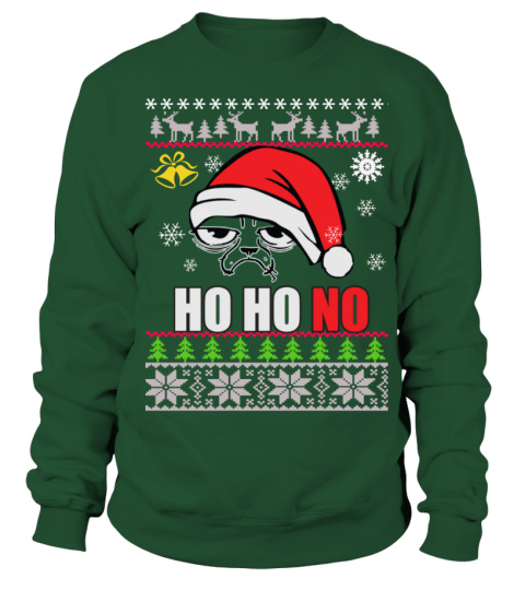 Ugly Christmas Sweater - Ho No Christmas