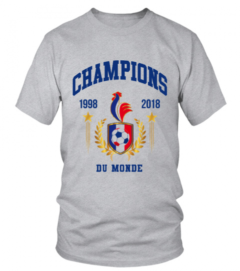 Sweat shirt Hoodie capuche FRANCE champions coupe monde football 1998-2018