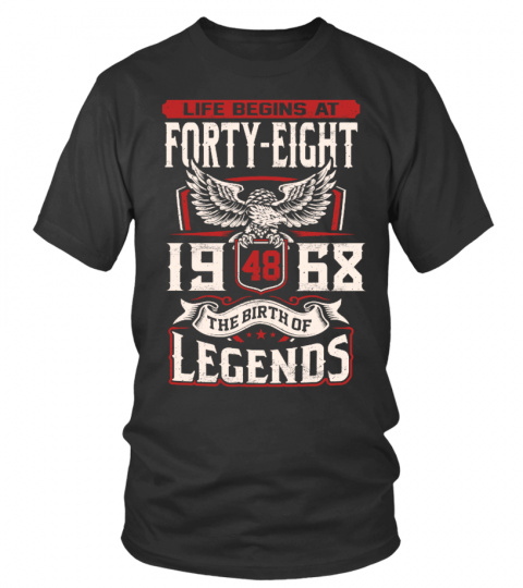 1968 limited edition t-shirt